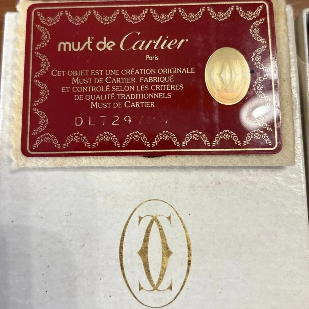 Cartier Burgundy Leather Wallet Card Holder Original Box, Certificate From Store - Picture 3 of 4